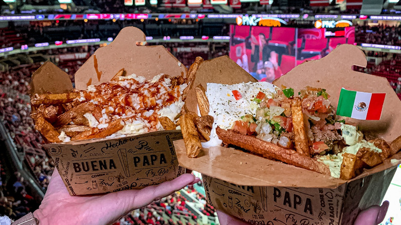 Loaded Fries at Hurricanes Game