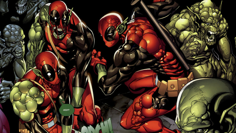 Deadpool vs Super Skrulls