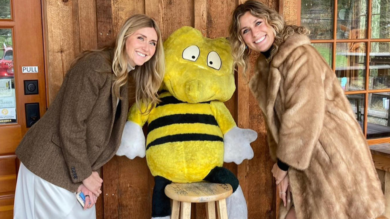 Blakely Sprague Posing With Bee