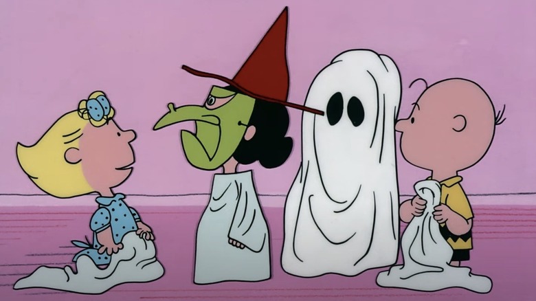 A scene from It's the Great Pumpkin, Charlie Brown