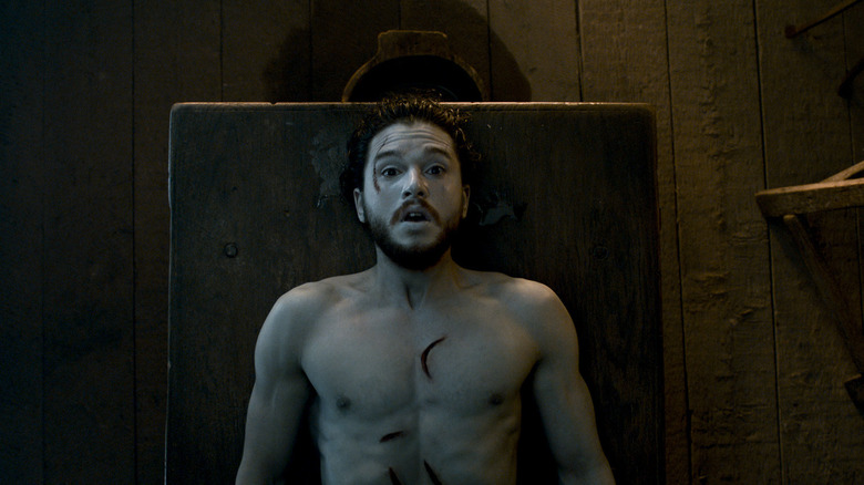 Jon Snow waking up