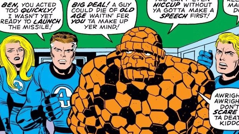 Fantastic Four talking