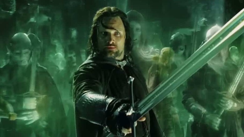 Aragorn confronts Army of the Dead