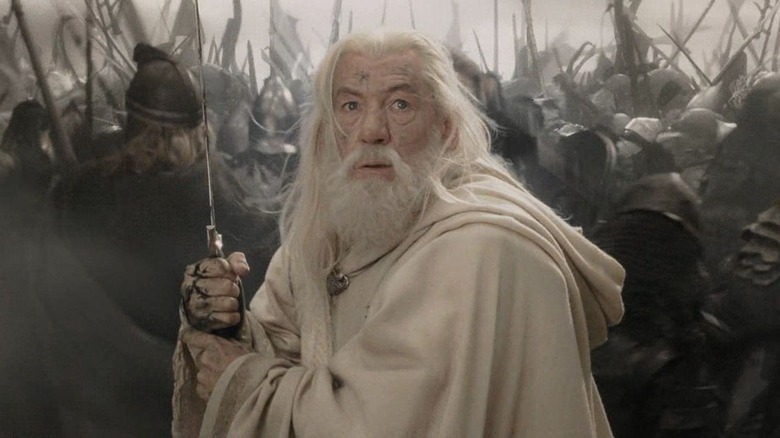 Gandalf in battle