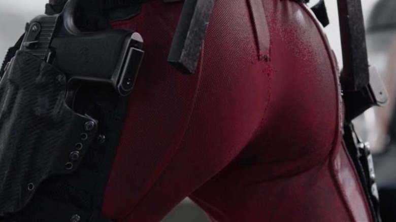 Deadpool's butt