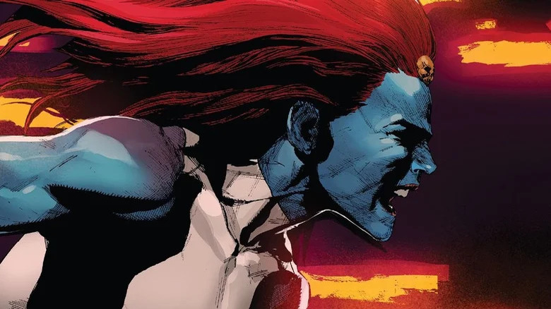 Mystique yelling