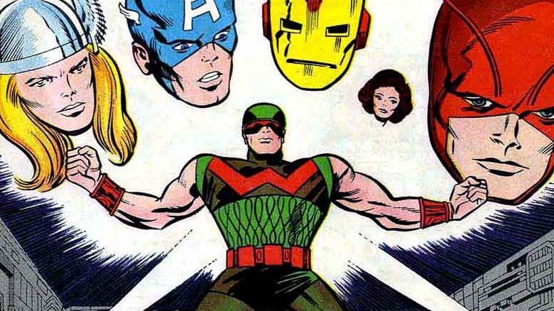 Wonder Man with the Avengers