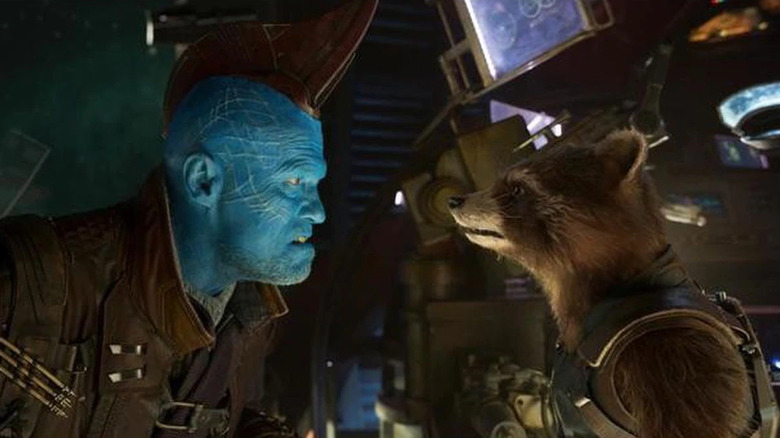 Rocket talks to Yondu