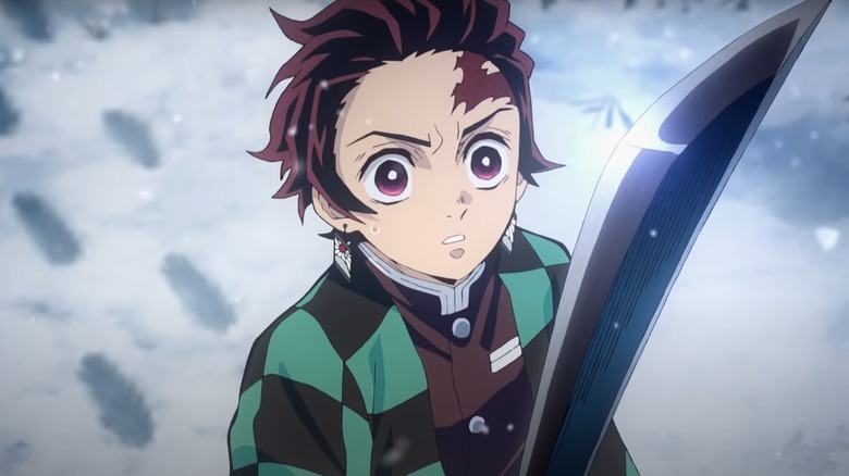 Tanjiro with sword