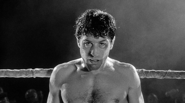 De Niro in the boxing ring