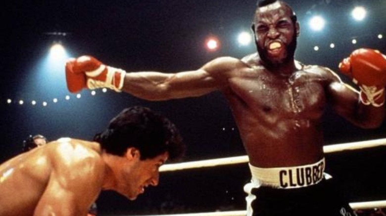 Rocky fighting Clubber Lang