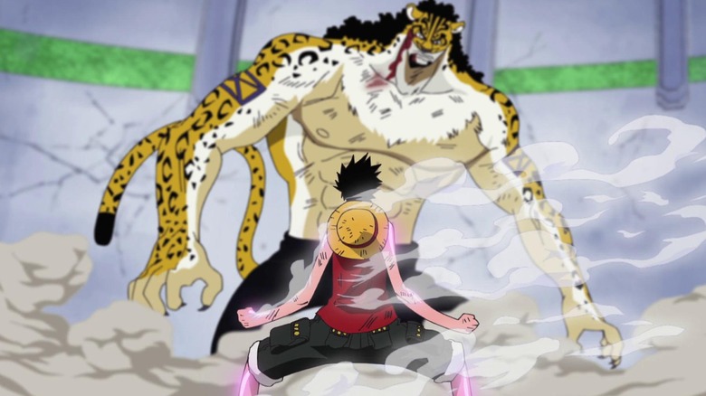 Luffy vs Rob Lucci