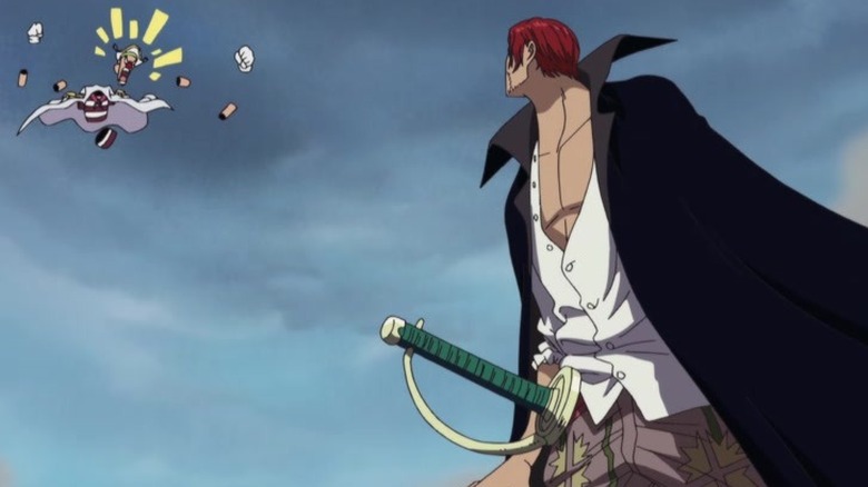 Shanks looks to the sky