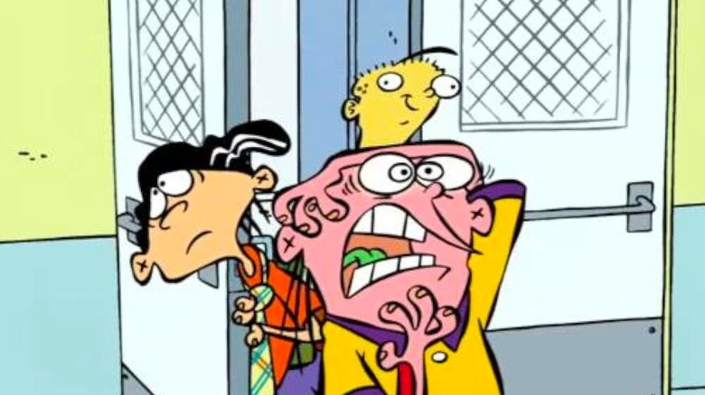 Ed, Edd, and Eddy distressed