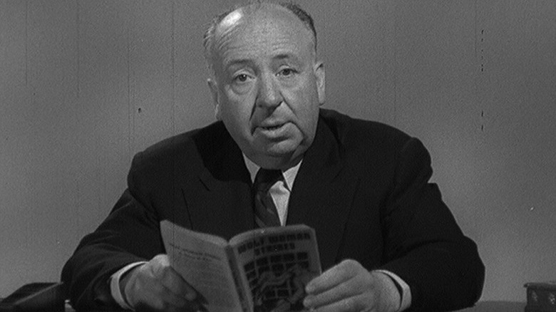 Alfred Hitchcock introducing an episode