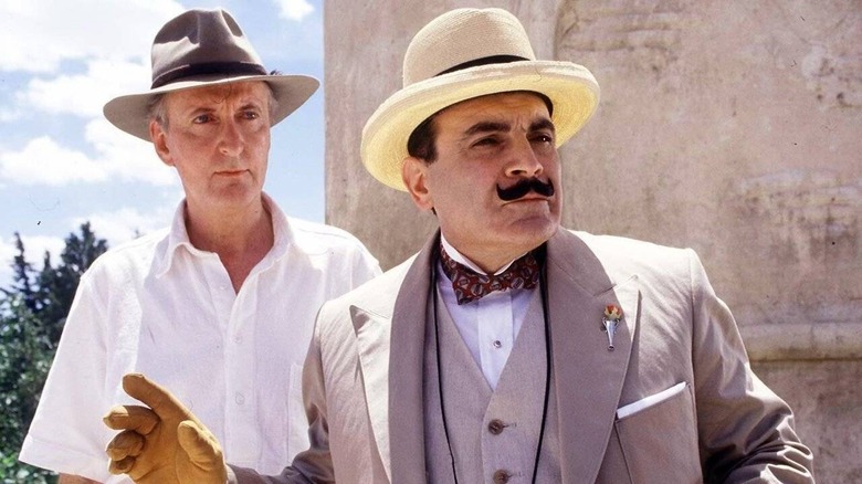 Hercule Poirot and Captain Hastings 