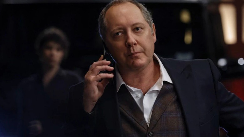 Reddington on the phone