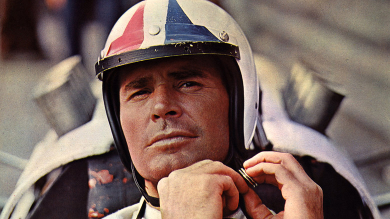 James Garner in race car 1966