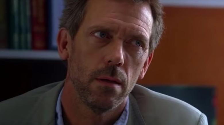 Dr. House looking wearily sideways