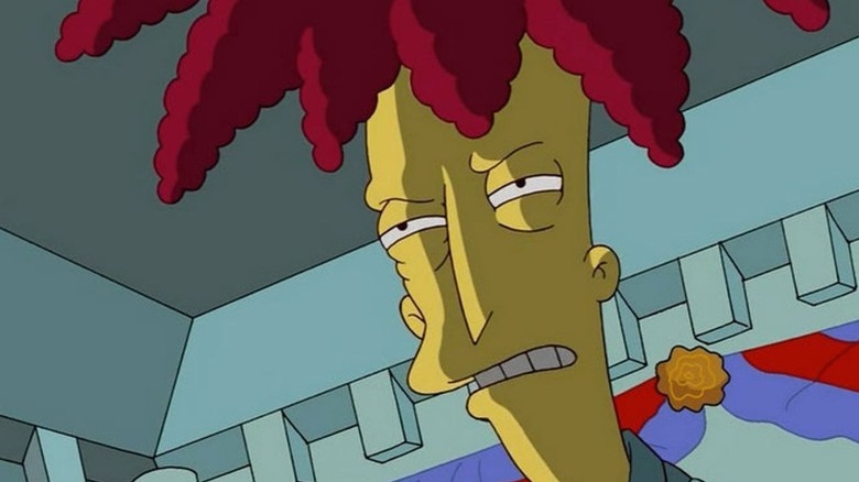 Sideshow Bob menacing