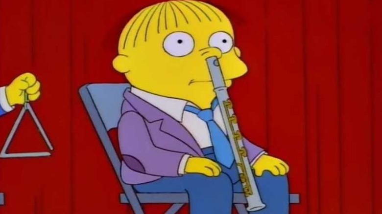 Ralph wiggum flute in nose