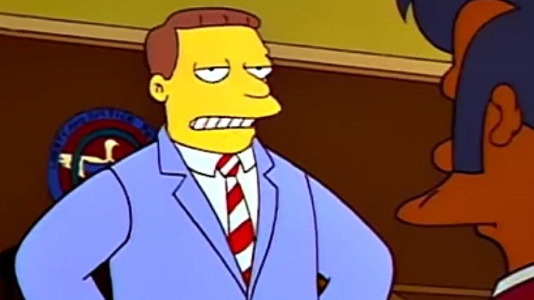 Lionel Hutz gritted teeth