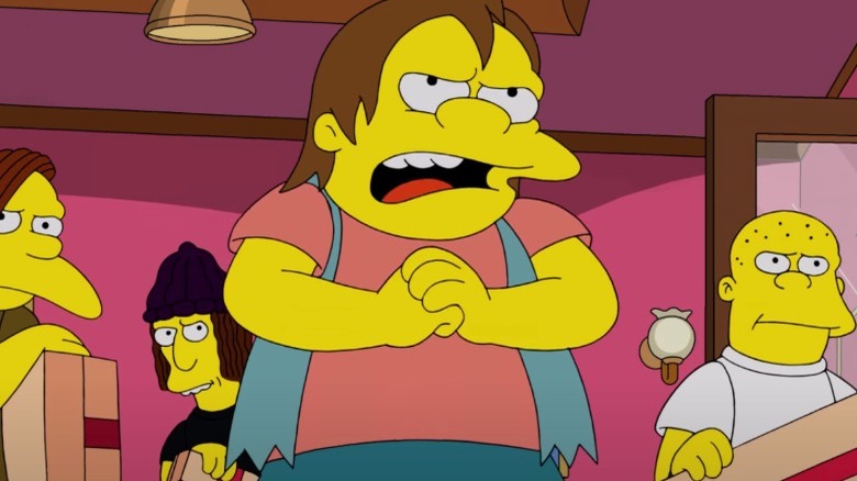 Nelson muntz menacing