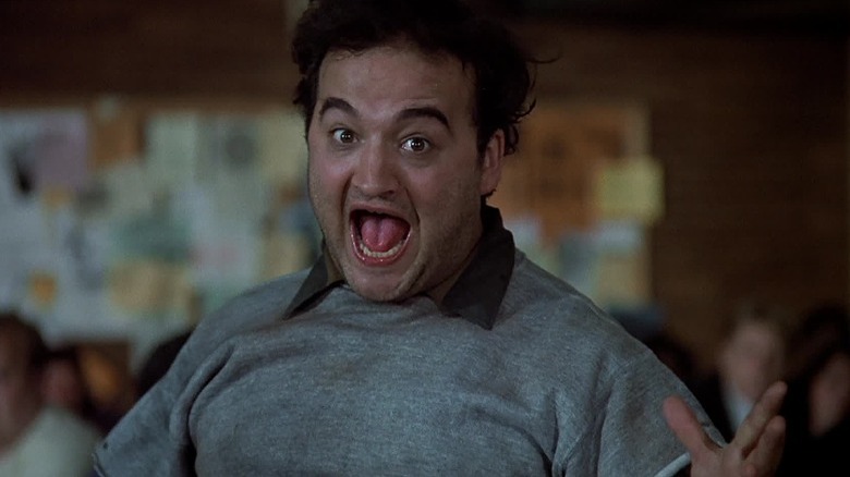 John Belushi screaming