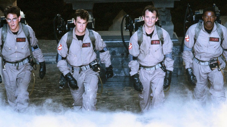 The Ghostbusters Walking