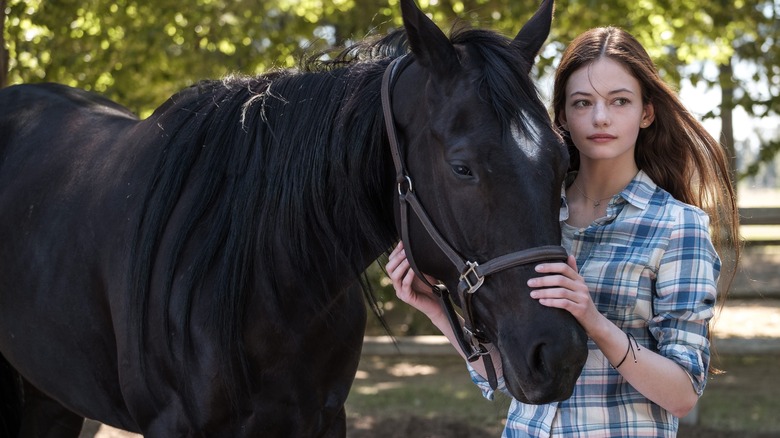 Jo Green and her horse