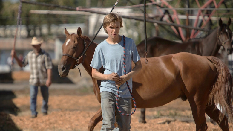 Pete and Charley on ranch