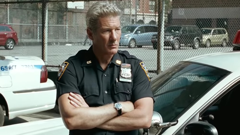 Richard Gere dressed as police officer