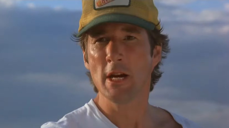 Richard Gere wears a trucker hat