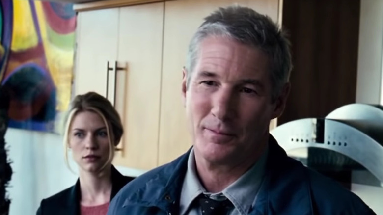 Claire Danes looks over Richard Gere's shoulder