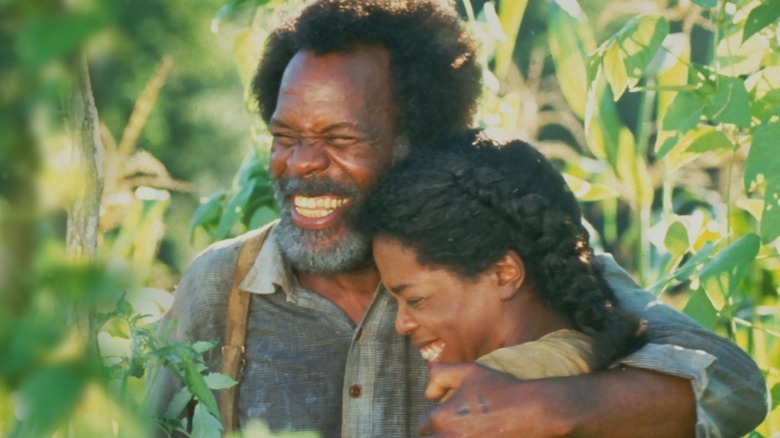 Danny Glover and Oprah Winfrey in Beloved