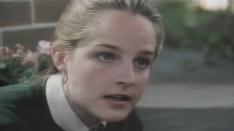 Helen Hunt looks determined