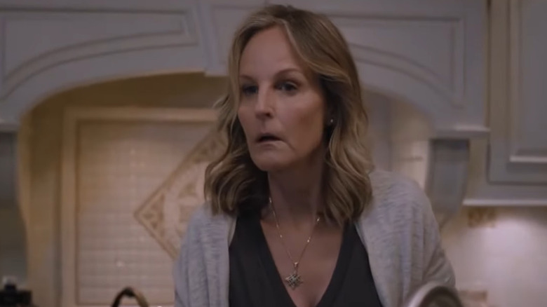 Helen Hunt looks scared