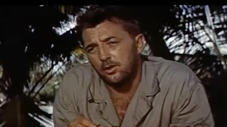 Corporal Allison talking in jungle