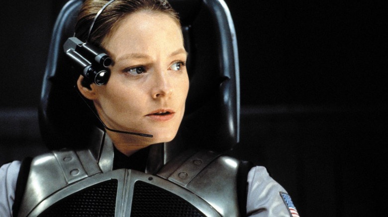 Arroway prepares for her journey in "Contact" (1997)