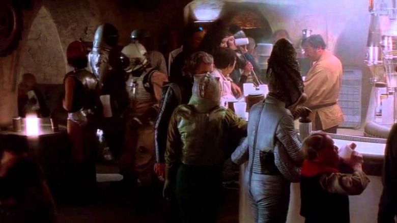 Aliens dancing at the Cantina Star Wars