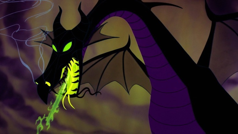 Maleficent in dragon form Sleeping Beauty