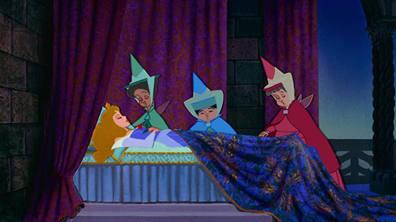 Sleeping Beauty and fairies