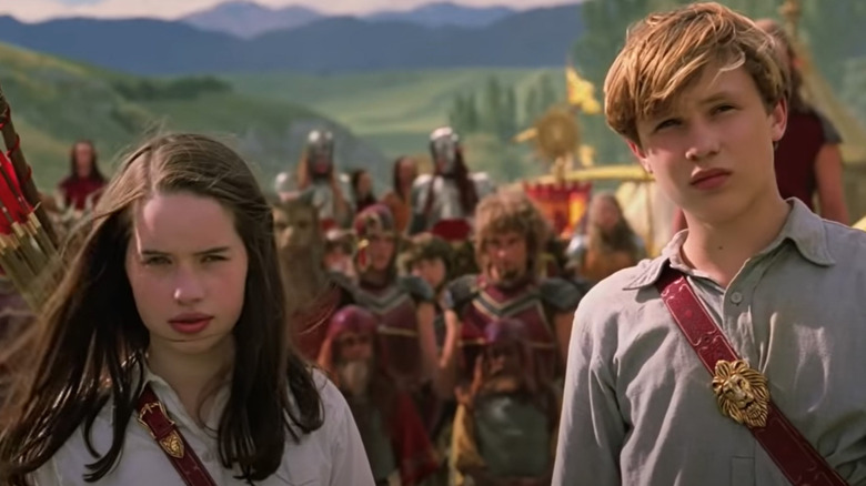 Peter and Susan Pevensie