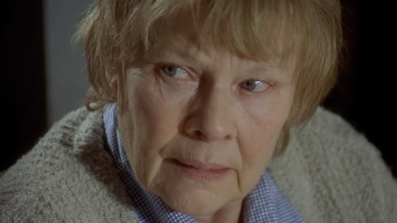 Judi Dench side eyes