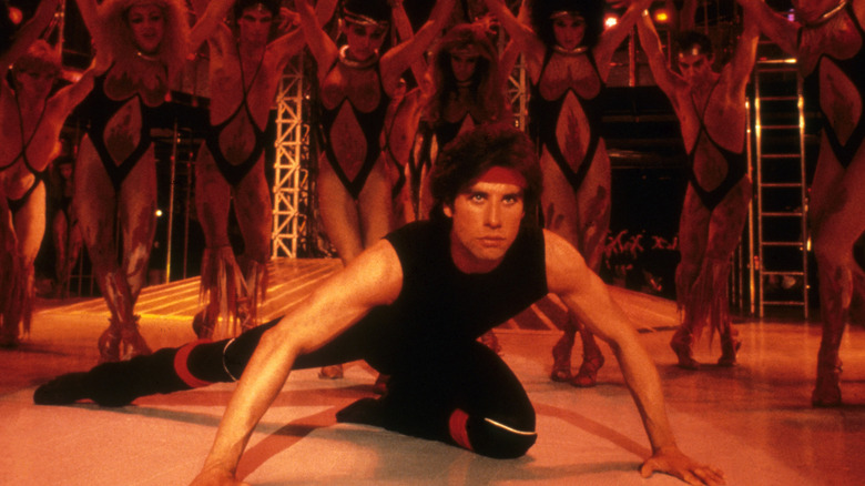 Stayin' Alive's John Travolta dancing on floor