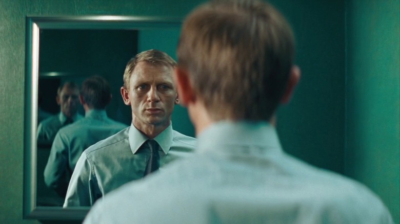 Daniel Craig's XXXX looks at reflection