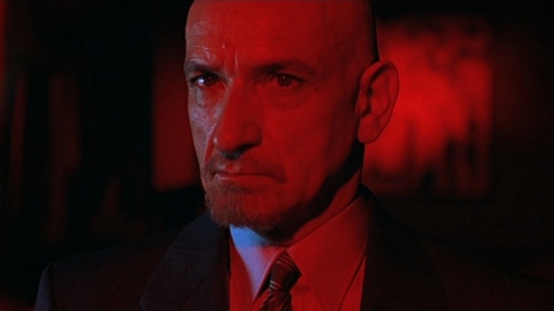 Don Logan in red lighting