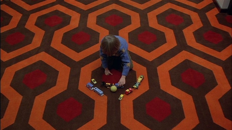 Danny Torrance plays in Overlook