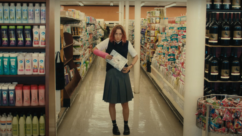 Lady Bird steals magazine