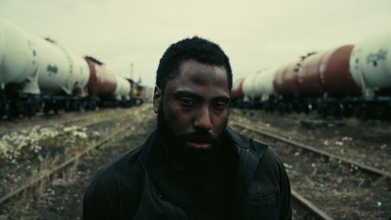 John David Washington sad